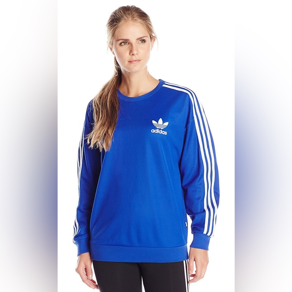 Adidas Royal Blue Crew Neck Shirt